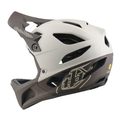Casque VTT TROY LEE DESIGNS STAGE MIPS DRONE PUMICE Blanc