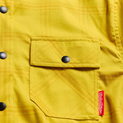 Chemise Technique TROY LEE DESIGNS RUCKUS RIDE YD PLAID Acid