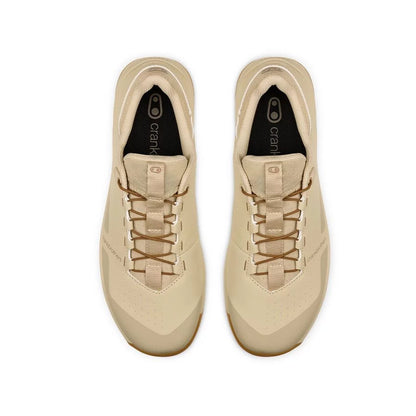 Chaussures VTT CRANKBROTHERS STAMP TRAIL SPEED LACE Sand/Marron/Gum — vue de dessus