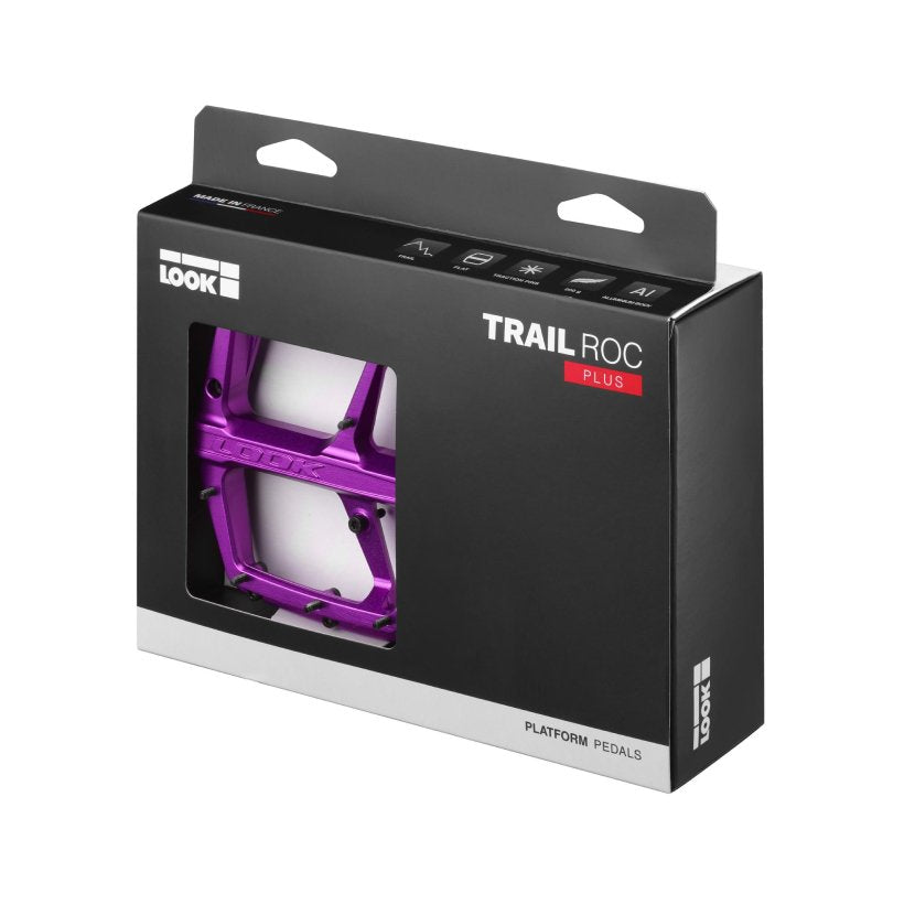 Pédales Plates LOOK TRAIL ROC Plus Violet