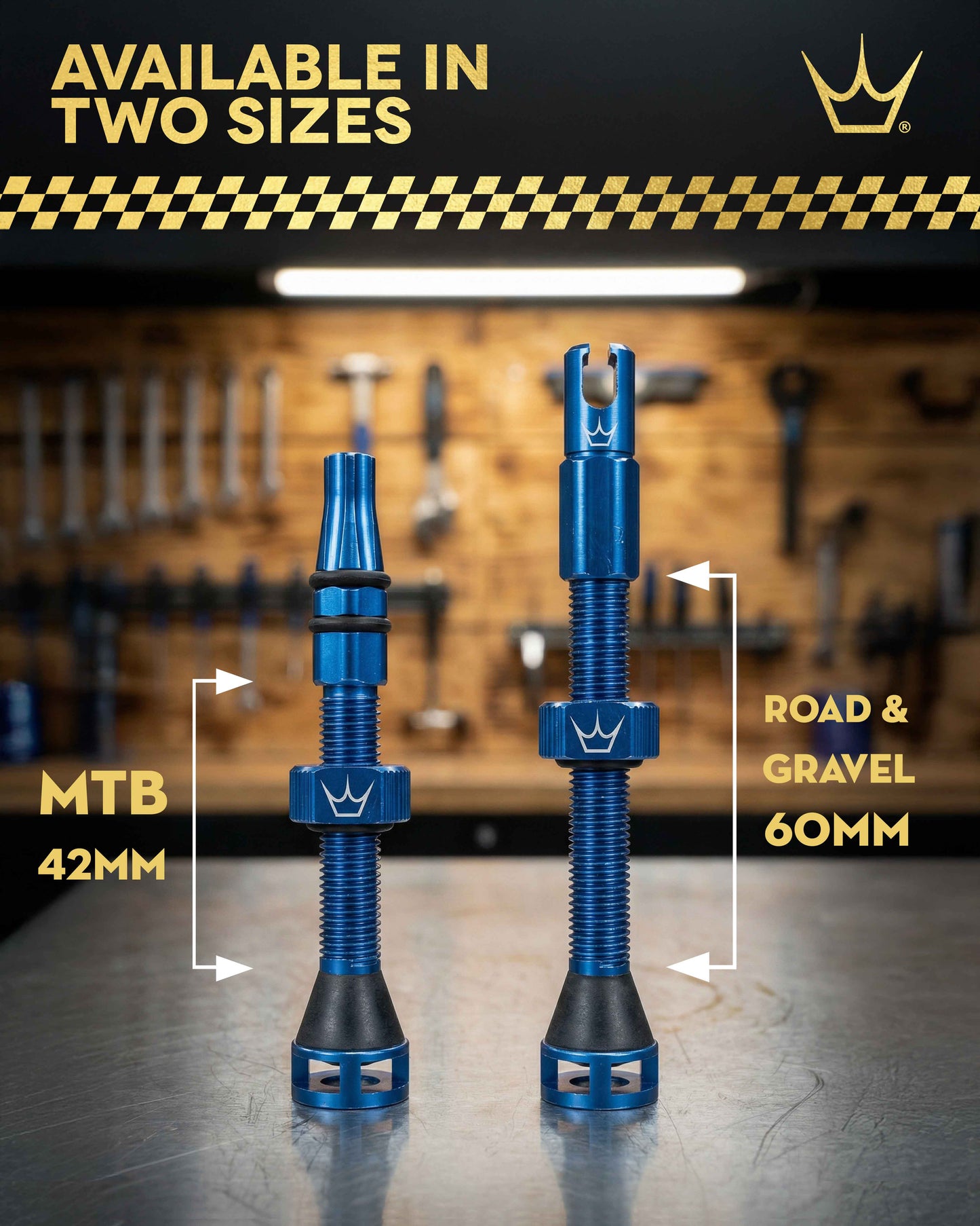 Valves Tubeless PEATY'S HOLESHOT FAST FLOW 60mm (x2) Violet