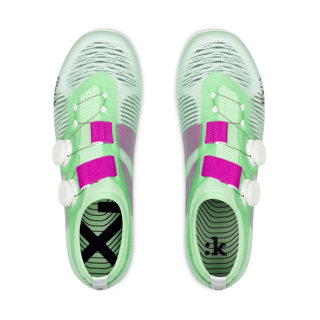 Chaussures Route FIZIK VEGA CARBON Vert/Purple