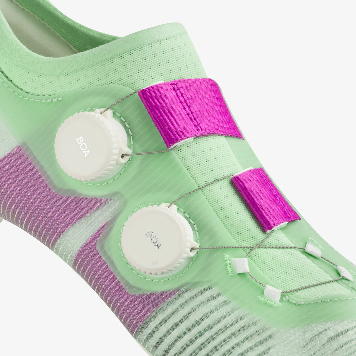 Chaussures Route FIZIK VEGA CARBON Vert/Purple