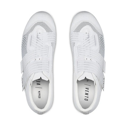 Chaussures Route FIZIK VENTO POWERSTRAP AEROWEAVE Blanc