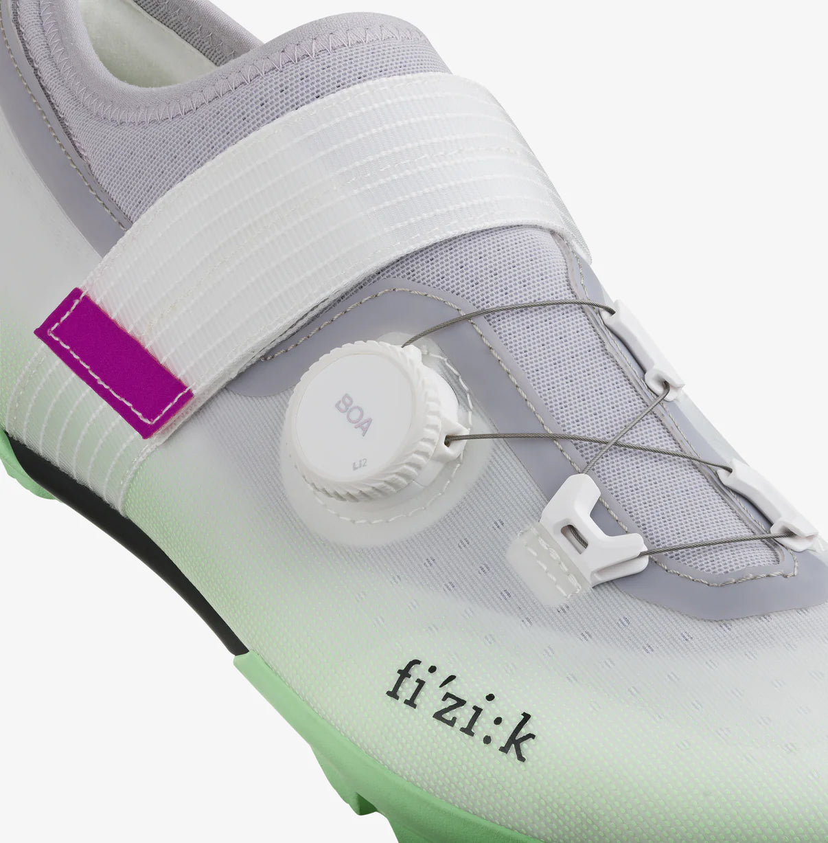 Chaussures VTT XC/Gravel FIZIK FEROX 2 Gris/Vert