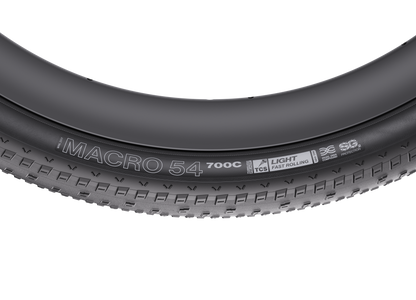 Pneu WTB MACRO 54 Noir - marquage de flanc