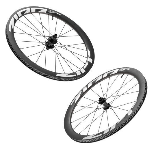Paire de Roues ZIPP 404 S A1 Tubeless Ready (Center Lock) Noir/Blanc
