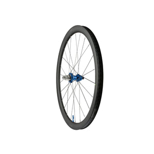 Roue arrière HOPE RX40 700C carbone, moyeu Pro 5 Bleu