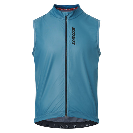 Veste Sans Manches USWE WIND GRAVEL Bleu