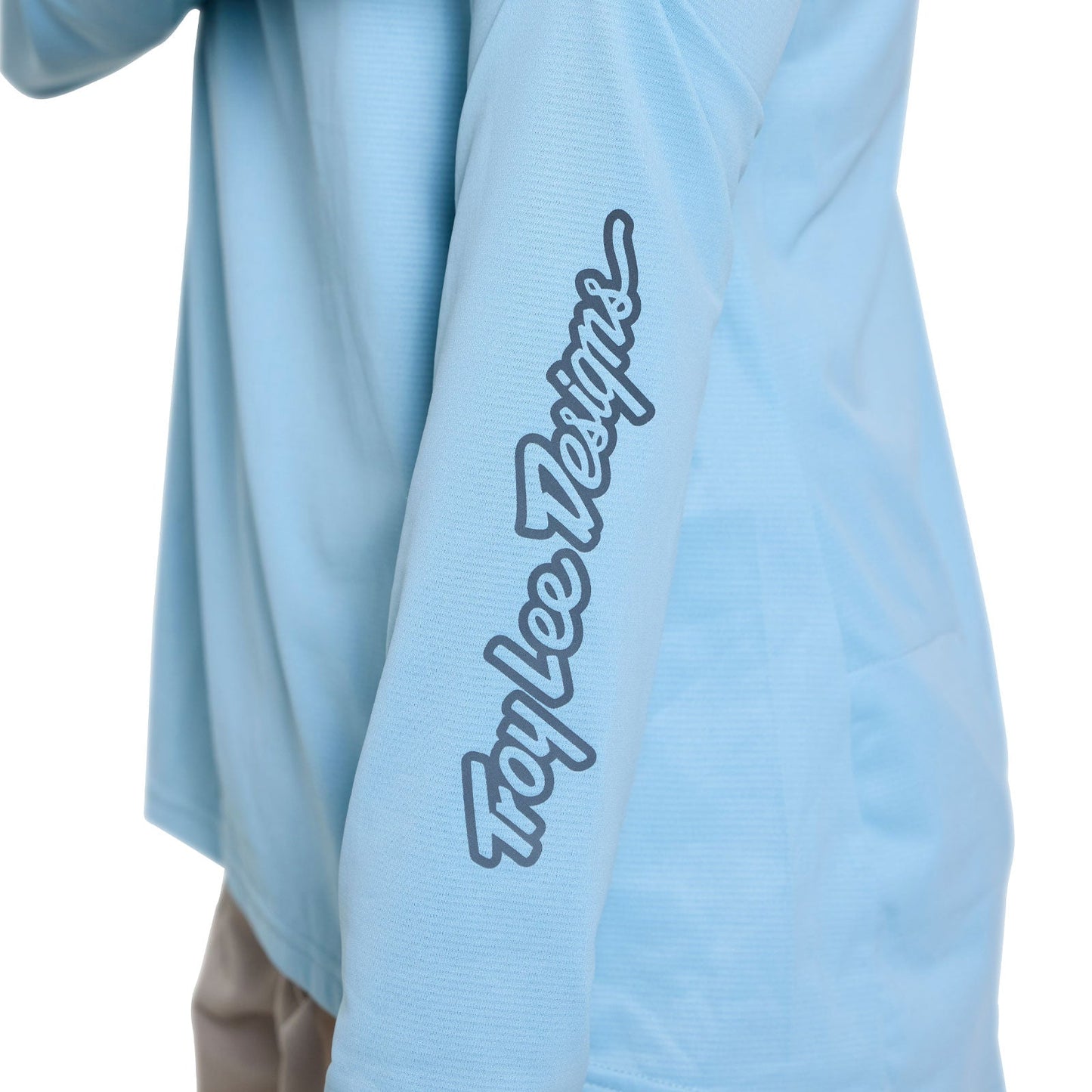 Maillot TROY LEE DESIGNS LILIUM PRO Femme Manches Longues Bleu