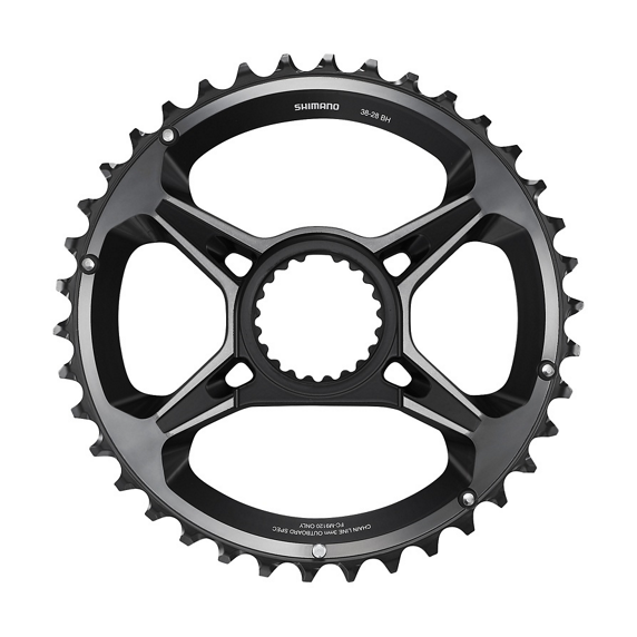 Plateau Extérieur SHIMANO XTR pour FC-M9120-B2 (28-38 dents) 12V