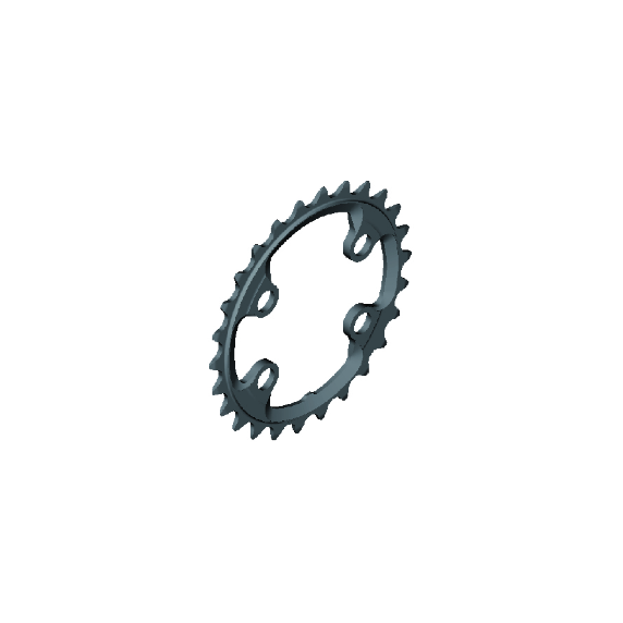 Plateau Intérieur SHIMANO XTR pour FC-M9020-2/FC-M9000-2/FC-M9020-B2 (28-38 dents) 11V