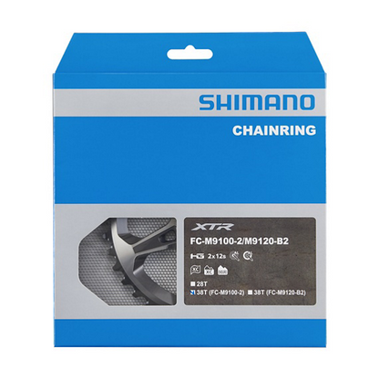 Plateau Extérieur SHIMANO XTR pour FC-M9100-2 (28-38 dents) 12V