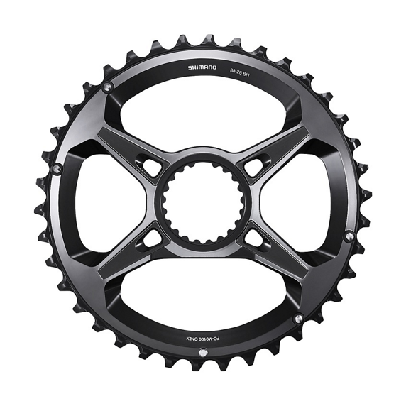 Plateau Extérieur SHIMANO XTR pour FC-M9100-2 (28-38 dents) 12V