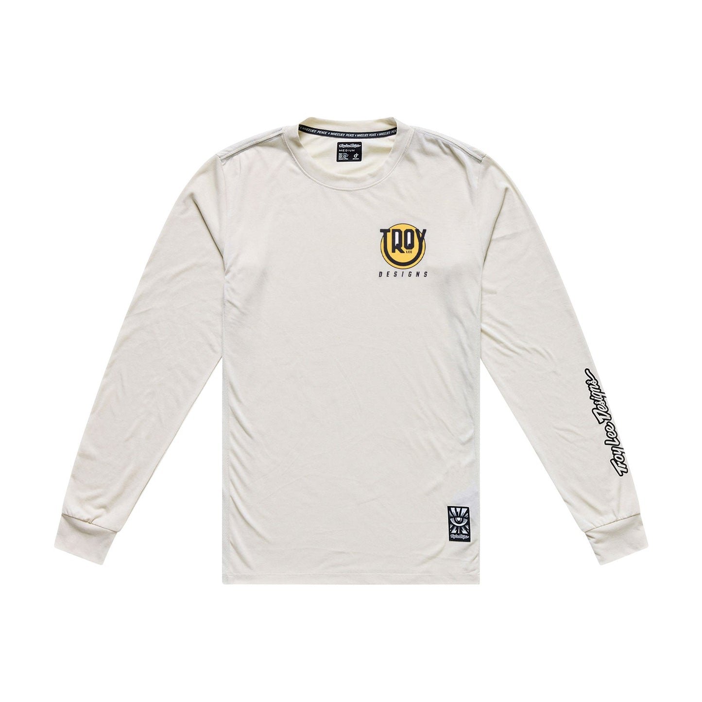 Maillot TROY LEE DESIGNS SKYLINE RIDE HAPPY Junior Manches Longues Pumice