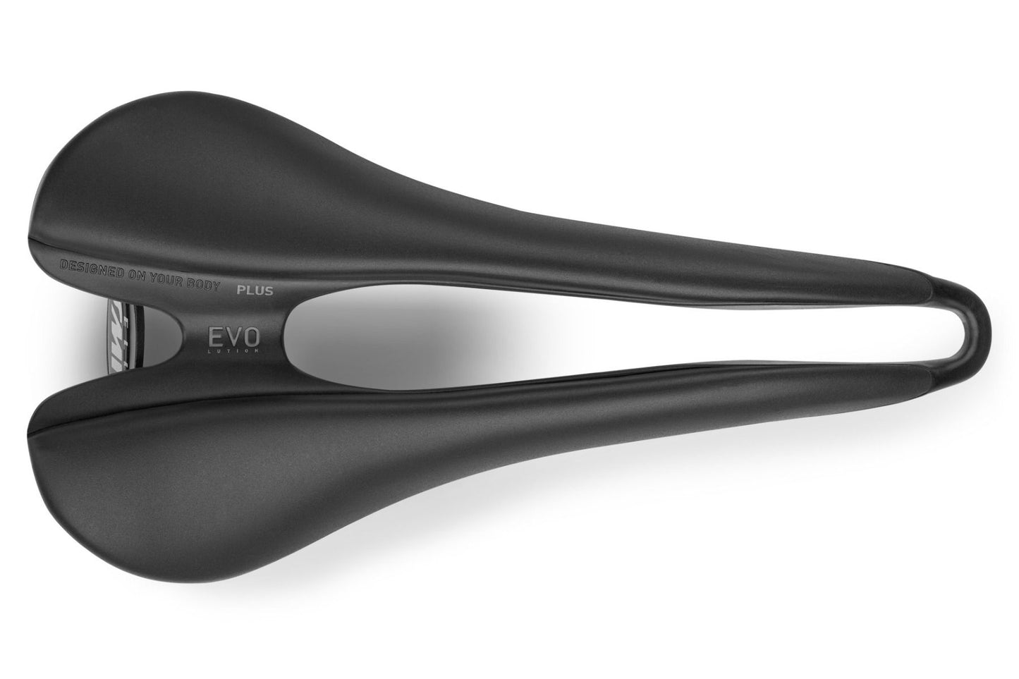 Selle SMP EVO PLUS Largeur 140mm Rails Inox Noir