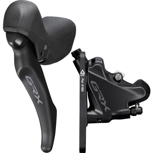 Levier Gauche et Étrier Avant SHIMANO GRX BL-RX600-L + BR-RX400 1x11V Flat Mount