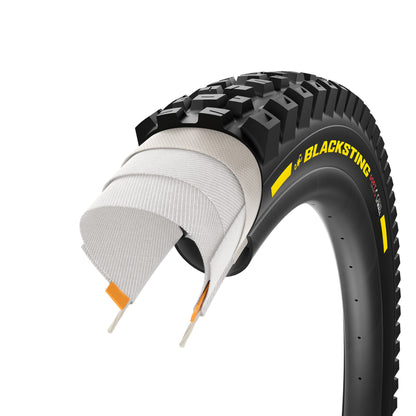Pneu PIRELLI SCORPION BLACK STING 29x2.40 Soft DualWall Tubeless Ready Souple Noir/Jaune Team Edition
