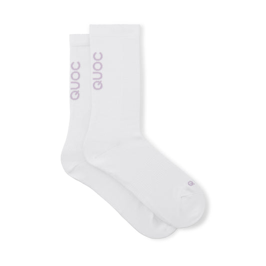 Chaussettes QUOC PERFORMANCE ROAD 2 Blanc