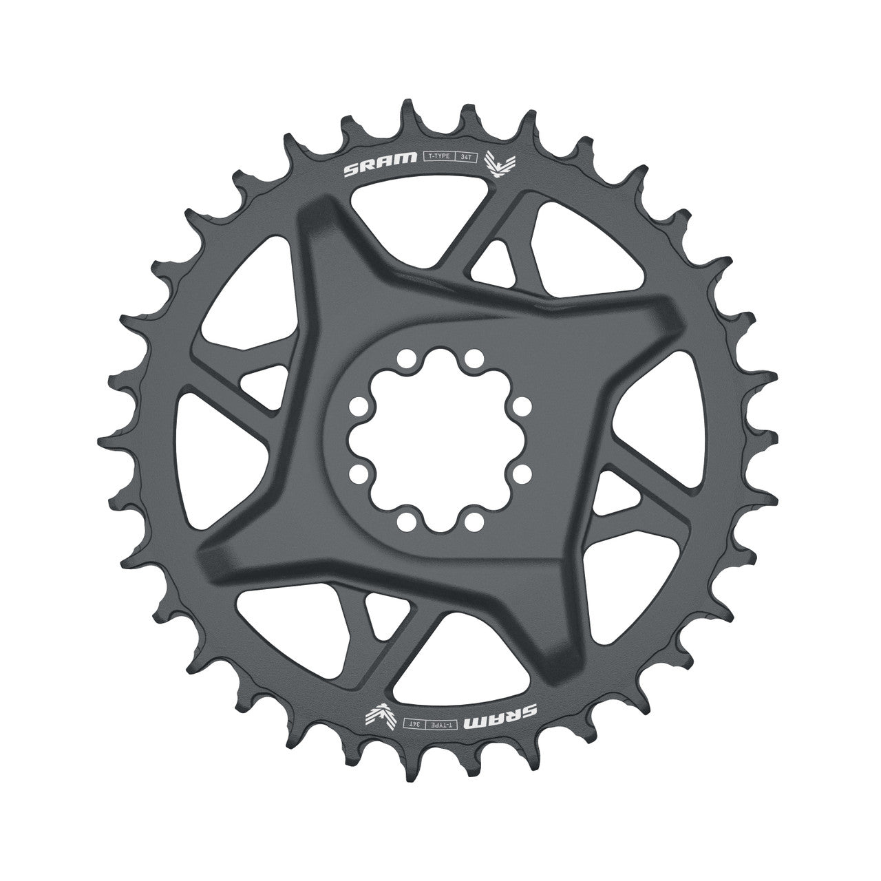 Plateau Mono SRAM GX T-Type EAGLE BOOST 12V DM Offset 3mm Gris
