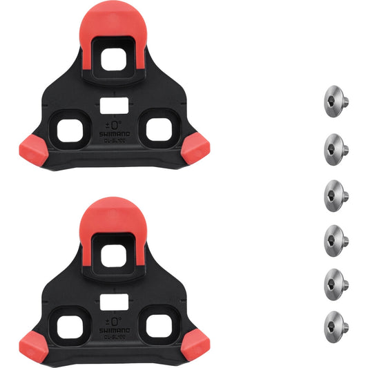 Kit Cales SHIMANO SPD-SLR Rouge 0° CL-SL100
