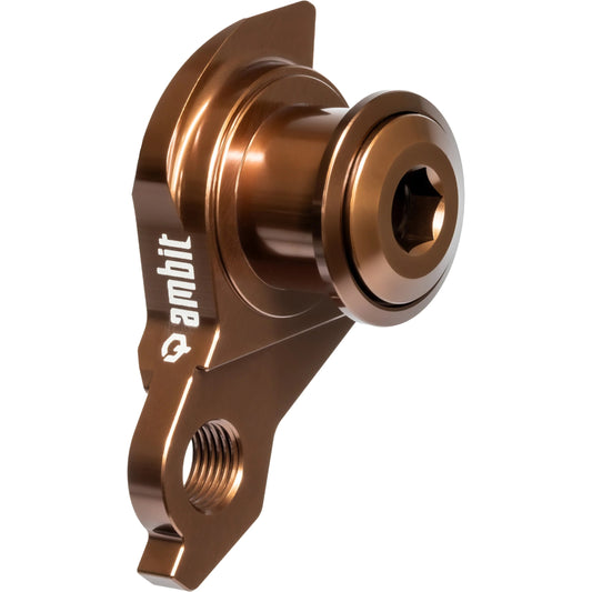 Patte de Dérailleur AMBIT UDH Marron