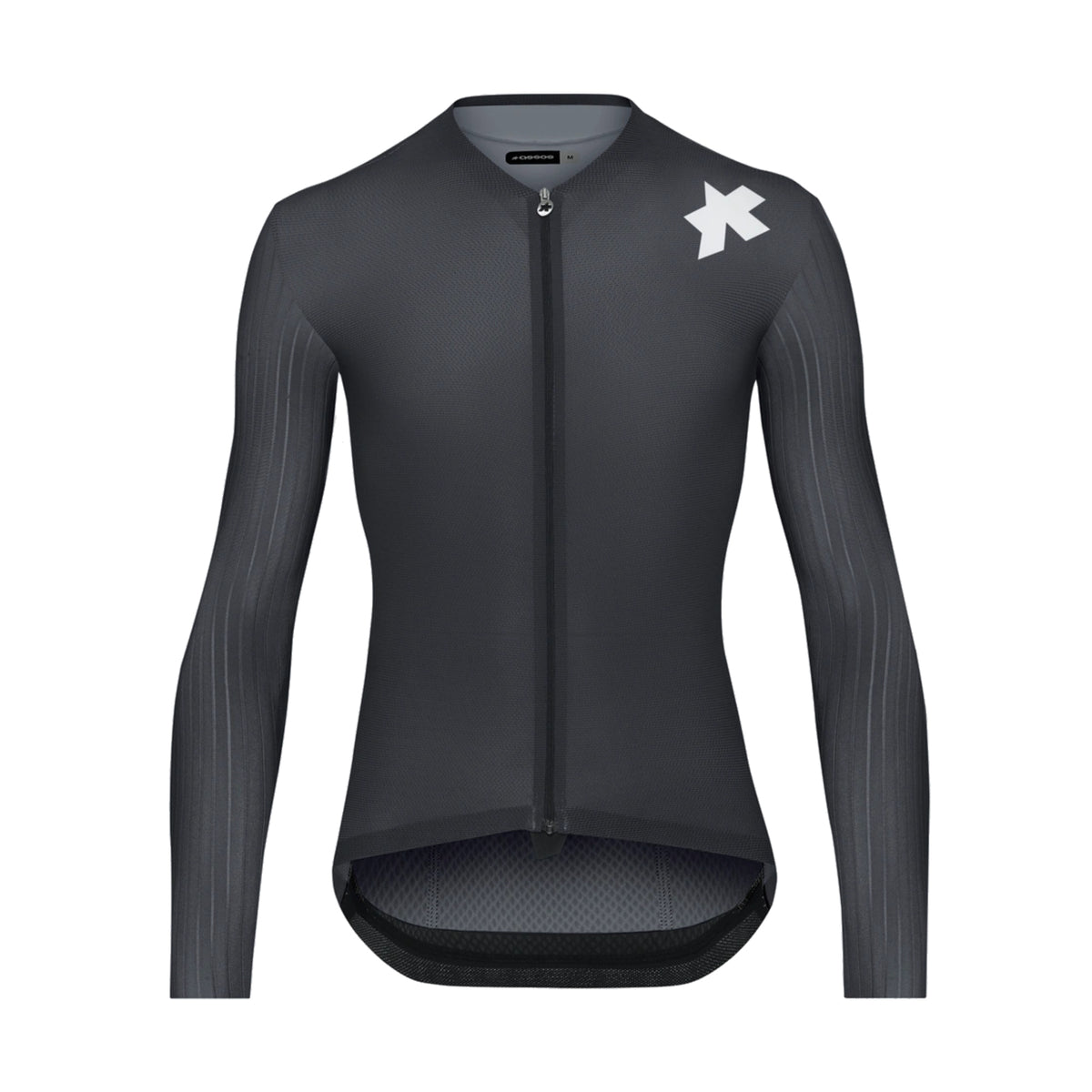 Maillot ASSOS EQUIPE RS S11 Manches Longues Noir/Gris