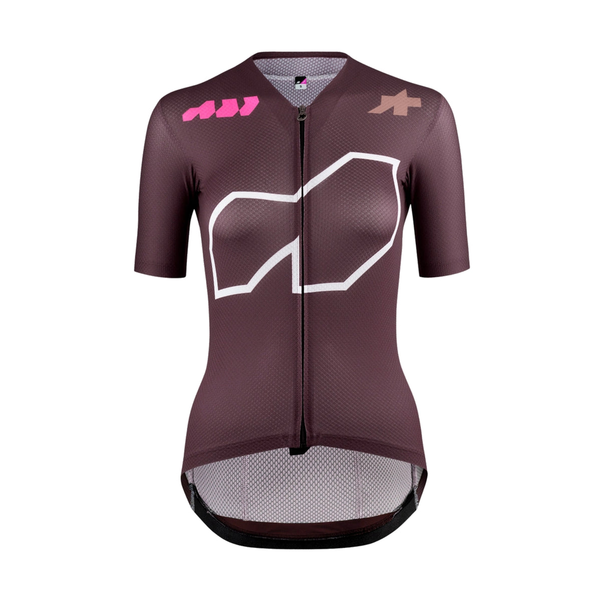 Maillot ASSOS DYORA R S11 We are the A Manches Courtes Femme Bordeaux