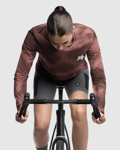 Maillot ASSOS TACTICA T5 MUD FLAGE Manches Longues Marron