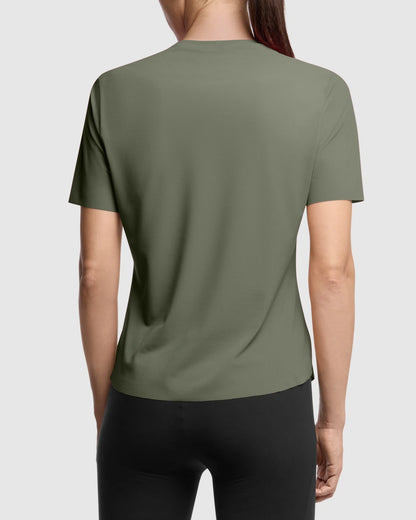 Maillot ASSOS TACTICA POST RIDE T5 Manches Courtes Femme Vert