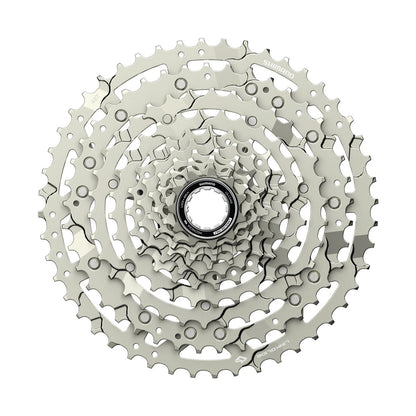 Cassette 10V SHIMANO CUES CS-LG400 Linkglide - Édition Polish Silver