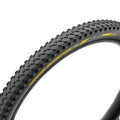 Pneu PIRELLI SCORPION RACE XC M ProWall 29x2.40 Tubeless Ready Souple Noir/Jaune Team Edition