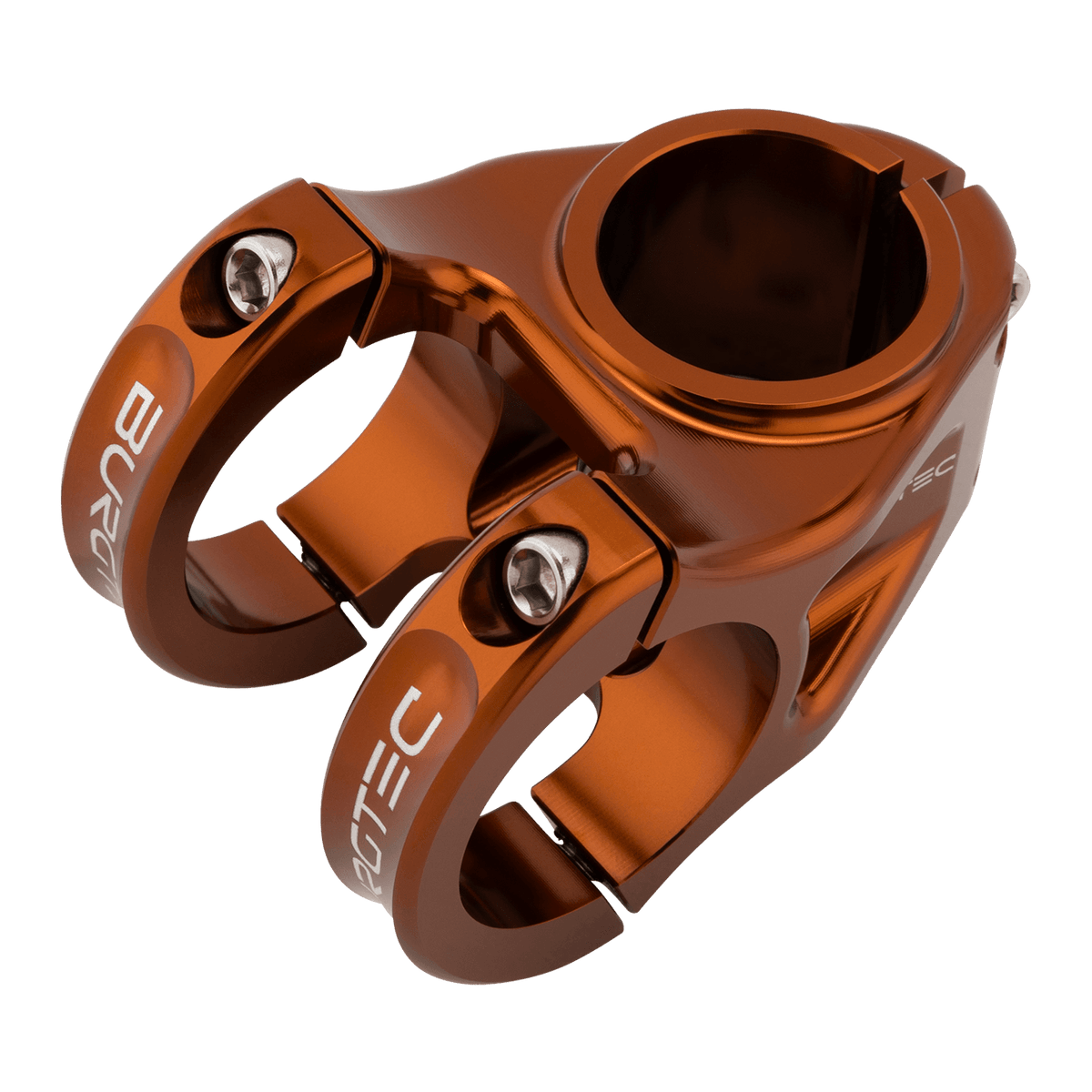 Potence BURGTEC ENDURO MK3 Bronze — vue de dessus en trois quarts