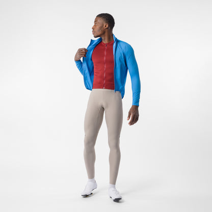 Veste CASTELLI Transition Air Bleu – portée ouverte