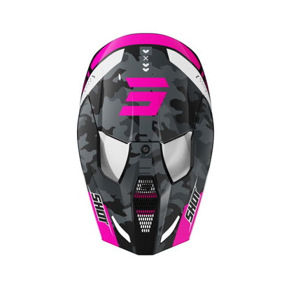 Casque BMX SHOT FURIOUS Flash Pink Glossy