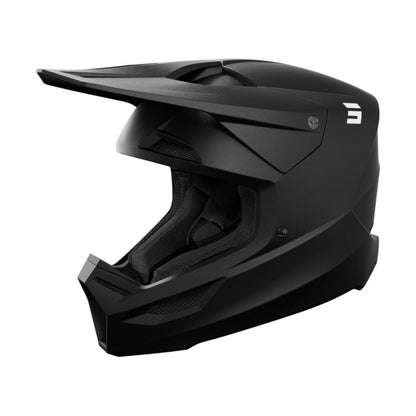 Casque BMX SHOT FURIOUS Solid Black Matt