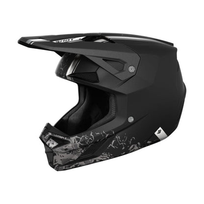 Casque BMX SHOT SPEED Battle Black Matt