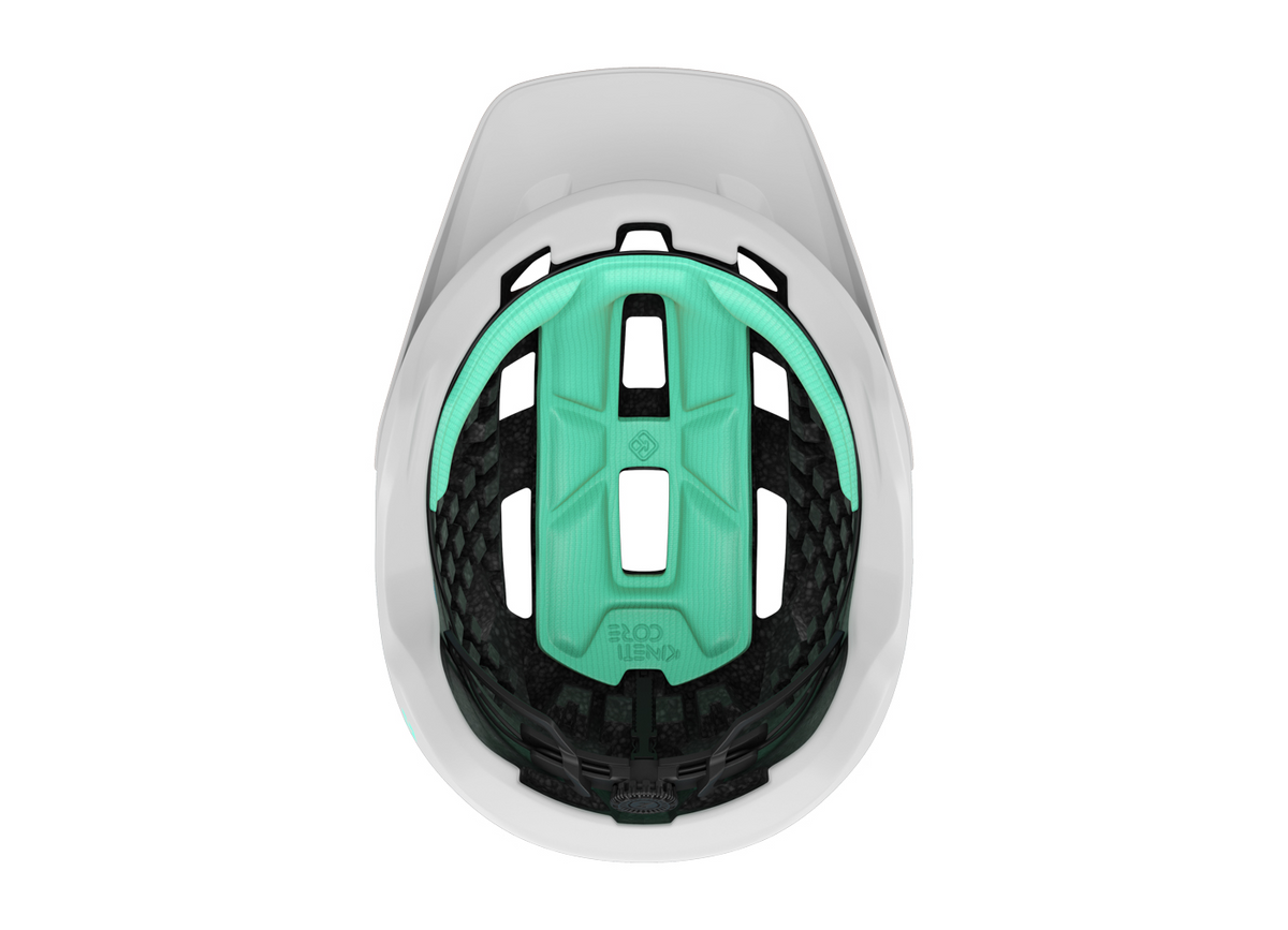 Casque VTT LAZER COYOTTE KINETICORE Blanc Matt — vue complémentaire 7