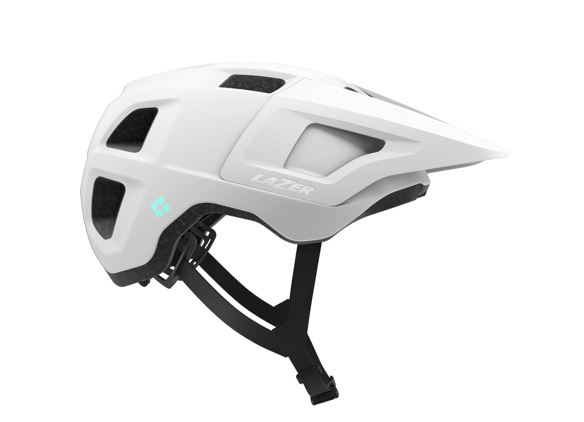 Casque VTT LAZER LUPO KINETICORE Blanc Matt — vue complémentaire 2