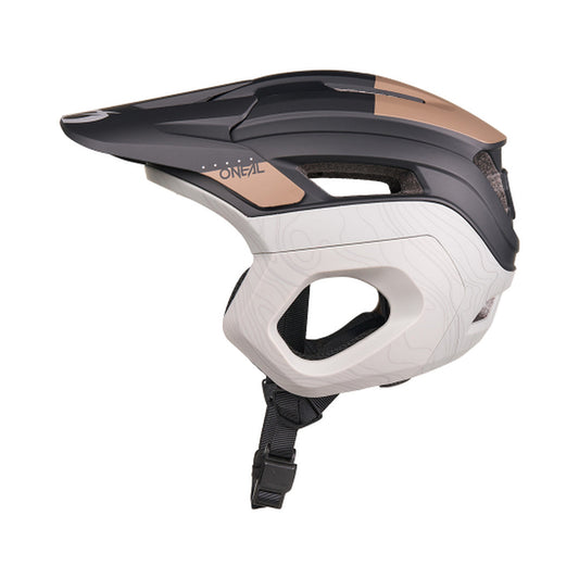 Casque VTT O'NEAL TRAPPER EVO SOLID Noir/Marron/Gris — vue produit