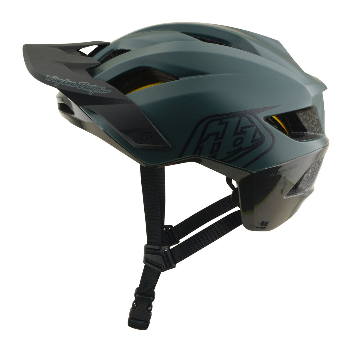 Casque VTT TROY LEE DESIGNS FLOWLINE POINT MIPS Kaki — vue principale