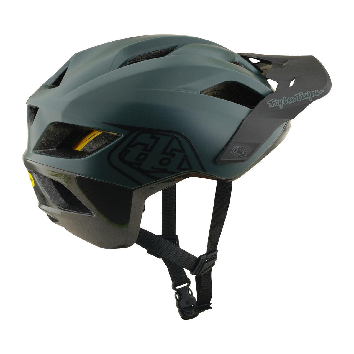 Casque VTT TROY LEE DESIGNS FLOWLINE POINT MIPS Kaki — vue complémentaire 3