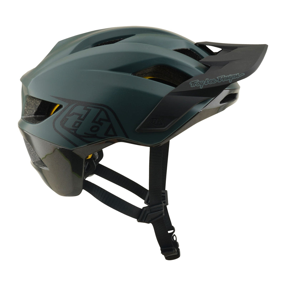 Casque VTT TROY LEE DESIGNS FLOWLINE POINT MIPS Kaki — vue complémentaire 4