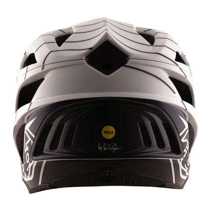 Casque VTT TROY LEE DESIGNS STAGE STUNT AIRWAVES PUMICE MIPS Blanc/Noir — vue complémentaire 2