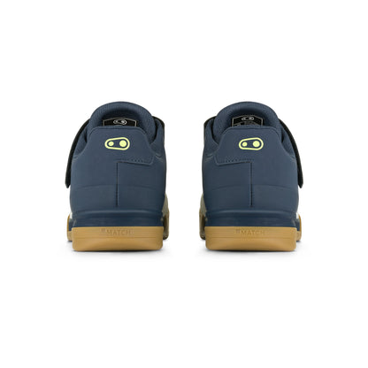 Chaussures VTT CRANKBROTHERS MALLET BOA CLIP Marine/Gris/Gum — vue arrière