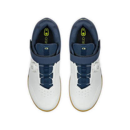 Chaussures VTT CRANKBROTHERS MALLET BOA CLIP Marine/Gris/Gum — vue de dessus