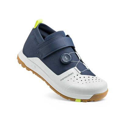 Chaussures VTT CRANKBROTHERS STAMP TRAIL BOA Marine/Grey/Gum — vue trois quarts
