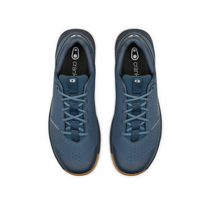 Chaussures VTT CRANKBROTHERS STAMP TRAIL LACE Bleu/Gum — vue de dessus