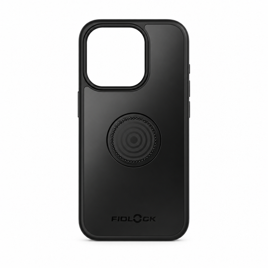 Coque FIDLOCK VACUUM pour Iphone 15 PRO — vue du produit sur fond blanc