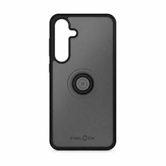 Coque FIDLOCK VACUUM pour Samsung S24 PLus Noir — vue du produit sur fond blanc
